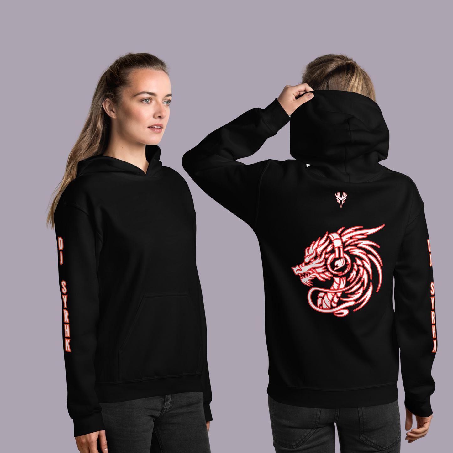 SYRHK BLACK DRAGON HOOD